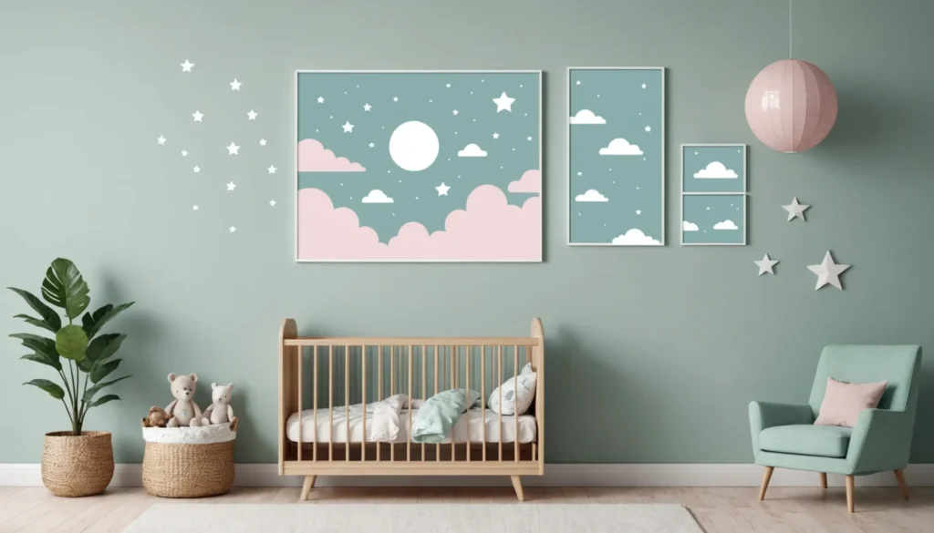 affiche chambre bébé a imprimer